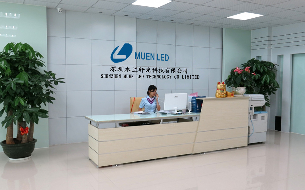 shenzhen MUENLED Co., Ltd línea de producción de fábrica