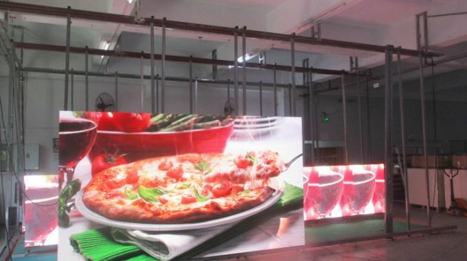 El peso ligero de alquiler rodante de la pantalla LED de la pared video del fondo de P3.91Stage llevó el panel para la publicidad al aire libre 14