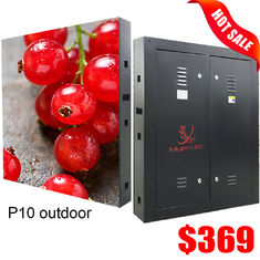 Precio completo grande al aire libre 960x960m m del tablero de pantalla de la pantalla LED del calor P10 buen