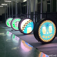 Pantalla LED circular de un sólo lado interior al aire libre Muen LED del anuncio video P4.81
